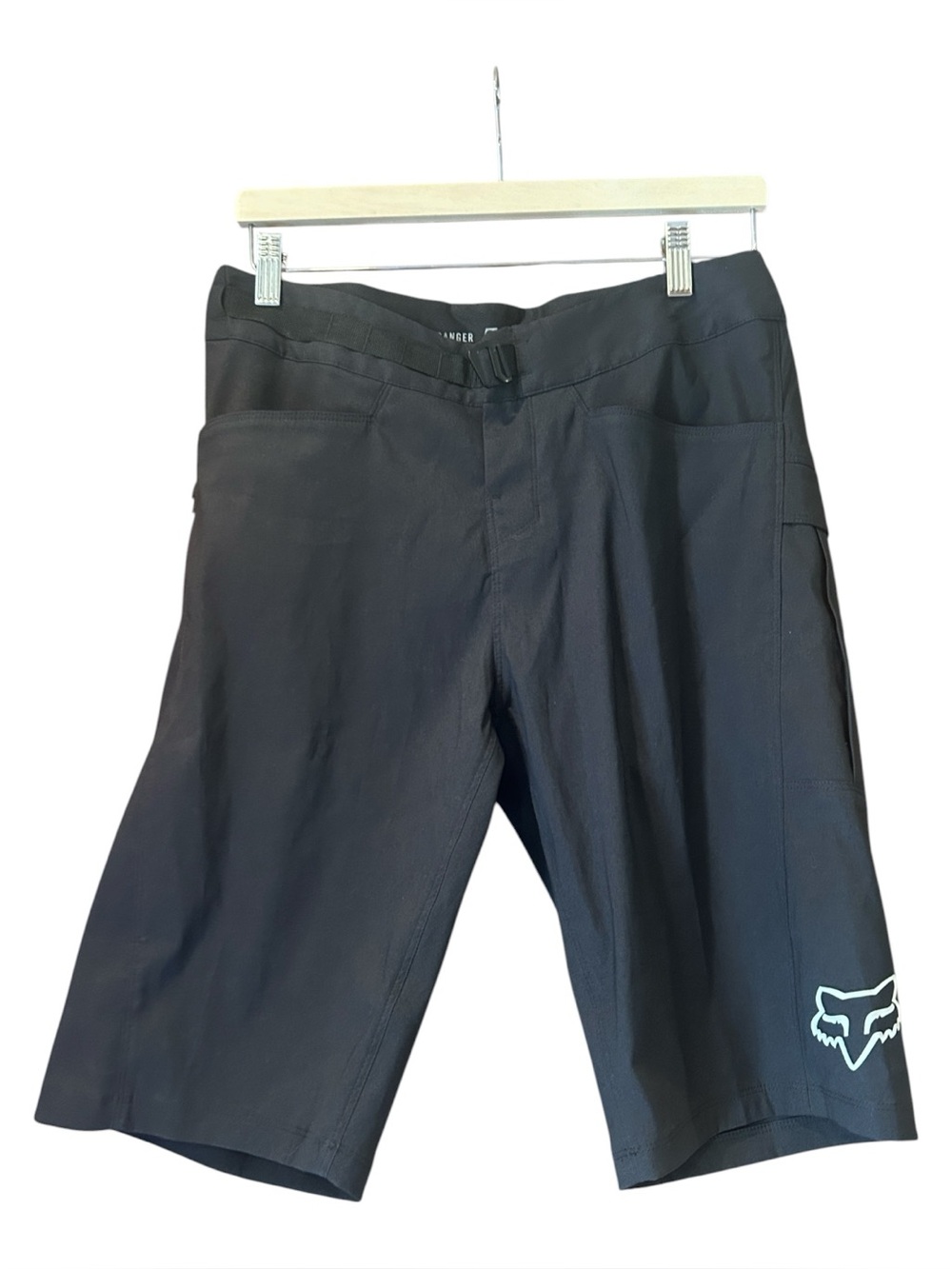 Fox Racing Ranger Mountain Bike MTB Shorts Mens Size 30 Black Cargo 20927